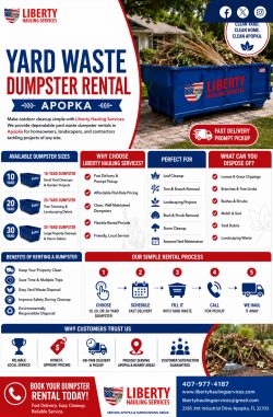 Yard Waste Dumpster Rental Apopka – Fast, Affordable & Hassle-Free Cleanup Solutions