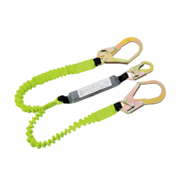 Twin-Leg Energy Absorbing Lanyards Built for Continuous Anchor Point Connection