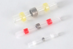 Pressure Free Heat Shrink Solder Ring for Electrical Connection Applications