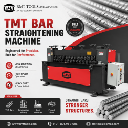 Advanced TMT Bar Straightening Machine for Efficient Steel Processing