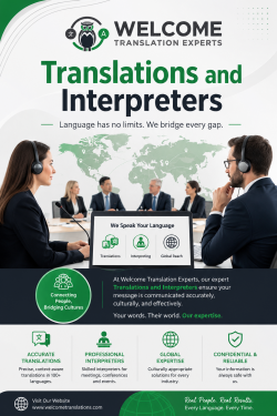 Translations and Interpreters: Your Global Communication Partner