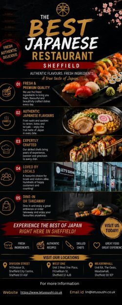 Best Japanese Restaurant Sheffield – Fresh, Authentic & Full of Flavour