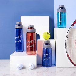 Clear Carafe Sports Bottle Becomes Gym and Office Essential
