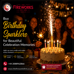 Buy Birthday Sparklers for Beautiful Celebration Memories – The Fireworks Firm