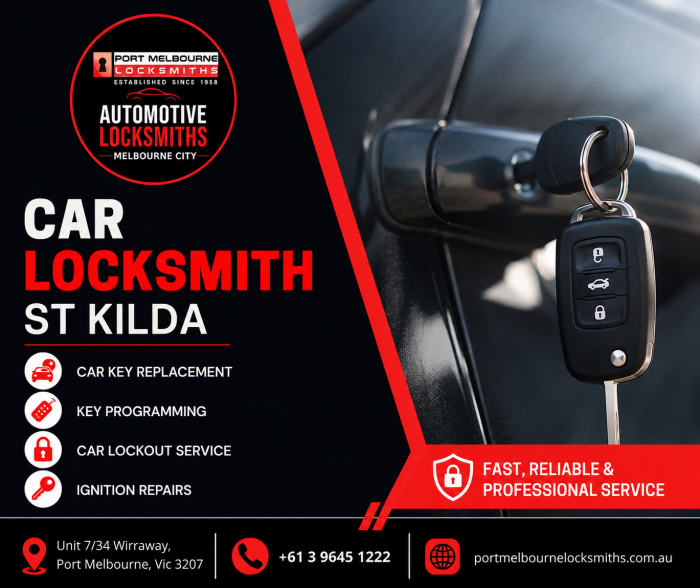 Car Locksmith St Kilda