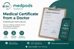 Medical Certificate from Doctor | Fast & Secure Online Medical Certificates | Medpods Telehealth