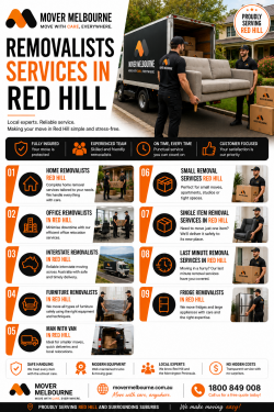 Your Local Red Hill Removalists You Can Count On