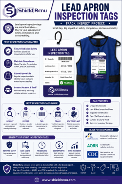 lead apron inspection tags