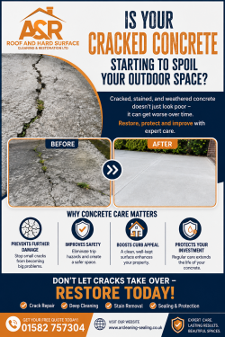 Cracked Concrete Starting to Spoil Your Outdoor Space?