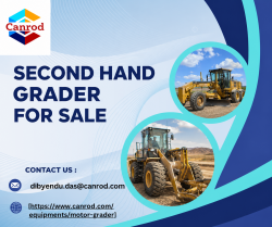 Find Quality Used Motor Graders for Sale with Canrod Today