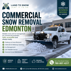 Commercial Snow Removal Edmonton – Reliable Winter Property Services