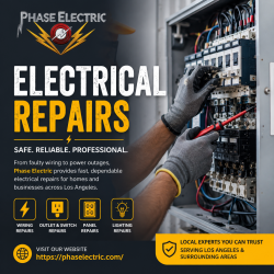 Reliable Electrical Repairs for Homes and Businesses