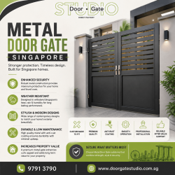 Metal Door Gate Singapore – Strong, Stylish & Secure Gates for Every Home