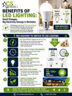 Benefits of LED Lighting: Small Changes, Big Electricity Savings in Barbados