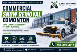 Commercial Snow Removal Edmonton – Reliable Winter Property Services