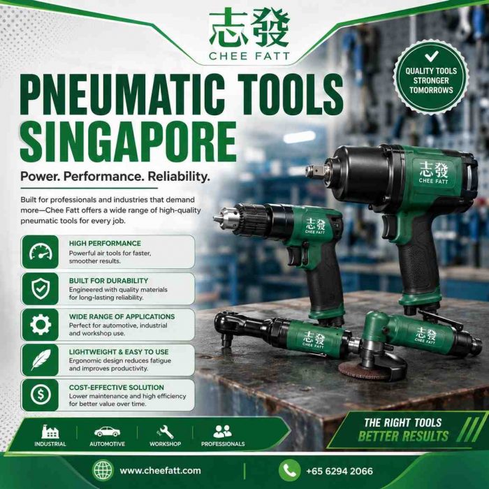 Upgrade Your Workshop with Premium Pneumatic Tools Singapore