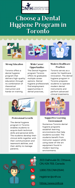 Choose a Dental Hygiene Program in Toronto