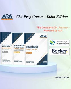 CIA Course by AIA | Certified Internal Auditor Preparation