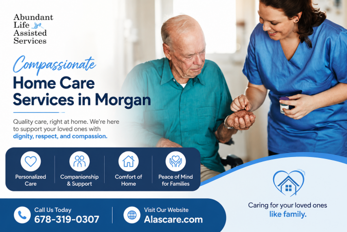 Compassionate Home Care Services in Morgan
