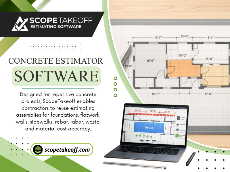 Concrete Contractor Estimating Software