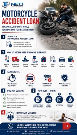 Motorcycle Accident Loan: Financial Support While Waiting for Your Settlement