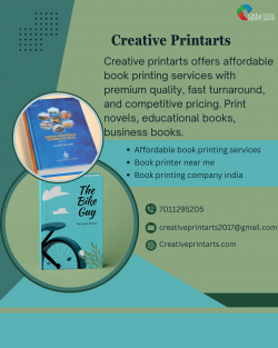 Quality Printing That Fits Every Budget — Affordable Book Printing Services | Creative Printarts