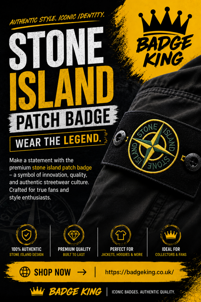 Stone Island Patch Badge – Iconic Streetwear Style & Authentic Quality.