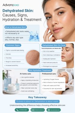 Dehydrated Skin: Causes, Signs, Hydration & Treatment
