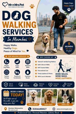 Dog Walking Services in Mumbai