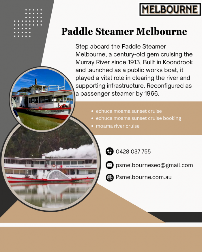 Memorable Echuca Moama Sunset Cruise Experience | Paddle Steamer Melbourne
