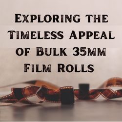 Exploring the Timeless Appeal of Bulk 35mm Film Rolls