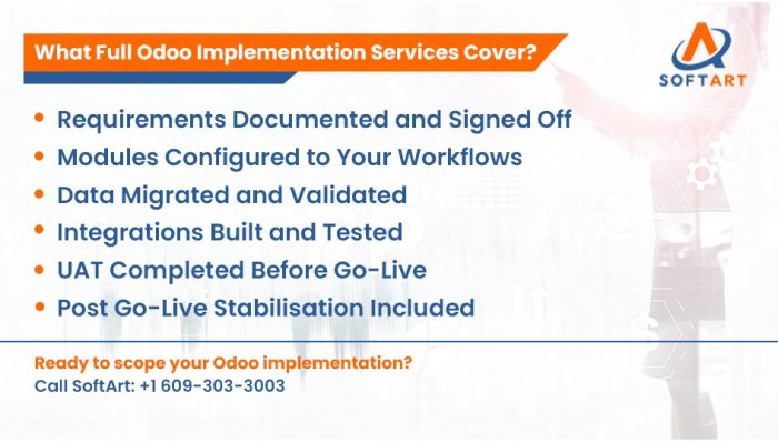 Full Odoo Implementation Services: From Setup to Go-Live