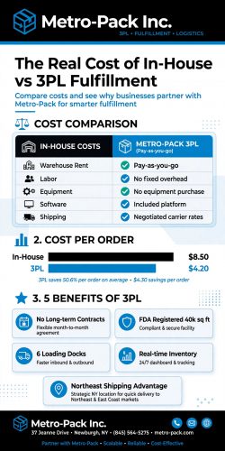 Should You Outsource Fulfillment? True Cost of In-House vs 3PL [Infographic]