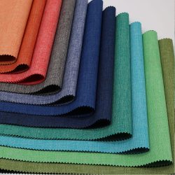 600D Cotton and Cationic Fabric Cation Plain Fabric