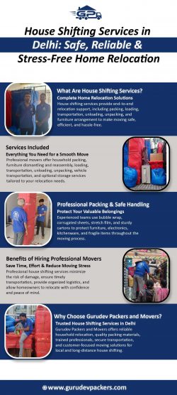 House Shifting Services in Delhi