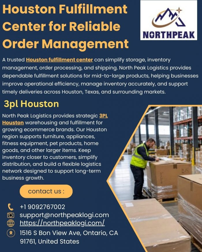 Houston Fulfillment Center for Reliable Order Management