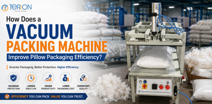 How Does a Vacuum Packing Machine Improve Pillow Packaging Efficiency?