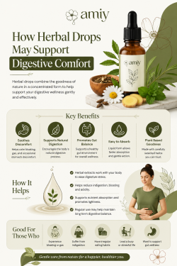 How Herbal Drops May Support Digestive Comfort