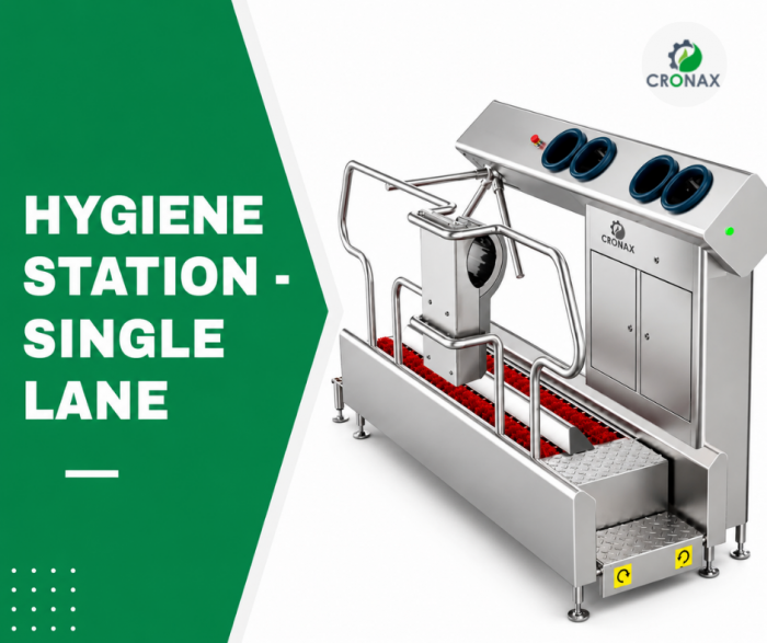 Hygiene Station – Single Lane for Safe & Hygienic Entry