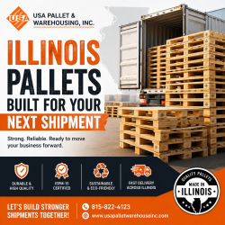 Illinois Pallets Built for Your Next Shipment