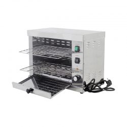 Stainless Steel Commercial Kitchen Electric Salamander Machine Manufacturers Serve High-Heat Fin ...