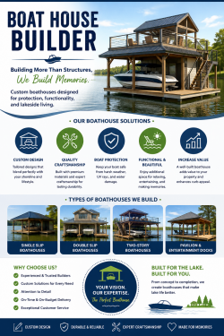 Boat House Builder Services for Custom Waterfront Projects