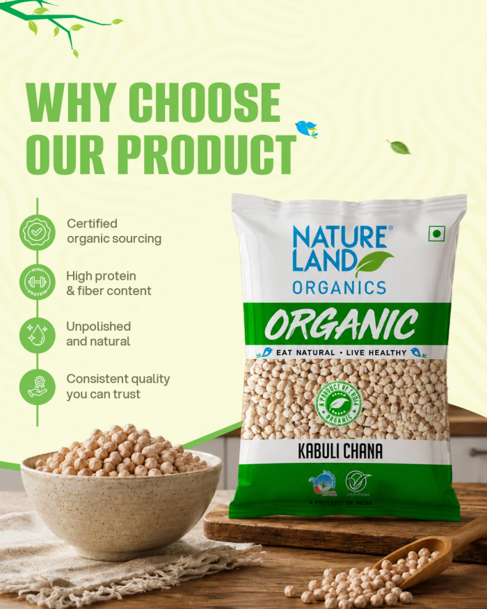 Organic Kabuli Chana