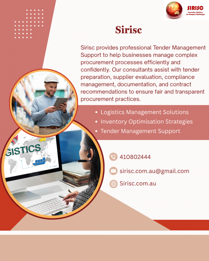 Logistics Management Solutions for Smarter Supply Chain Performance by Sirisc