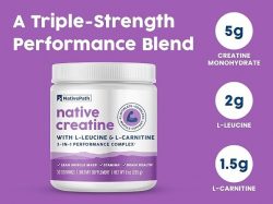 Creatine Native for Strength and Muscle Performance