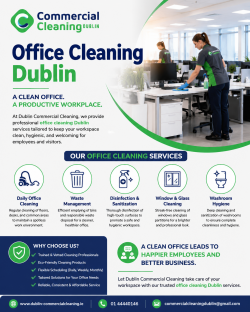 Reliable Workplace Cleaning Services in Dublin