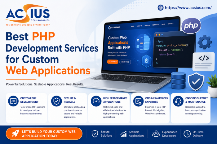 Expert PHP Web Development Company India
