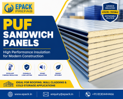 PUF Sandwich Panels | High-Performance Insulated Panels