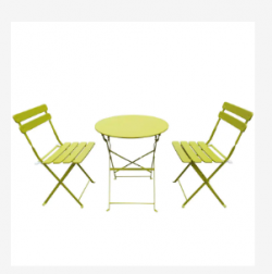 Outdoor Folding Round Table And Chair Set