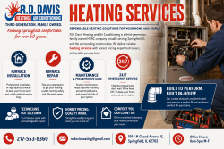 Reliable Heating Services in Springfield, IL | R.D. Davis Heating & Air Conditioning